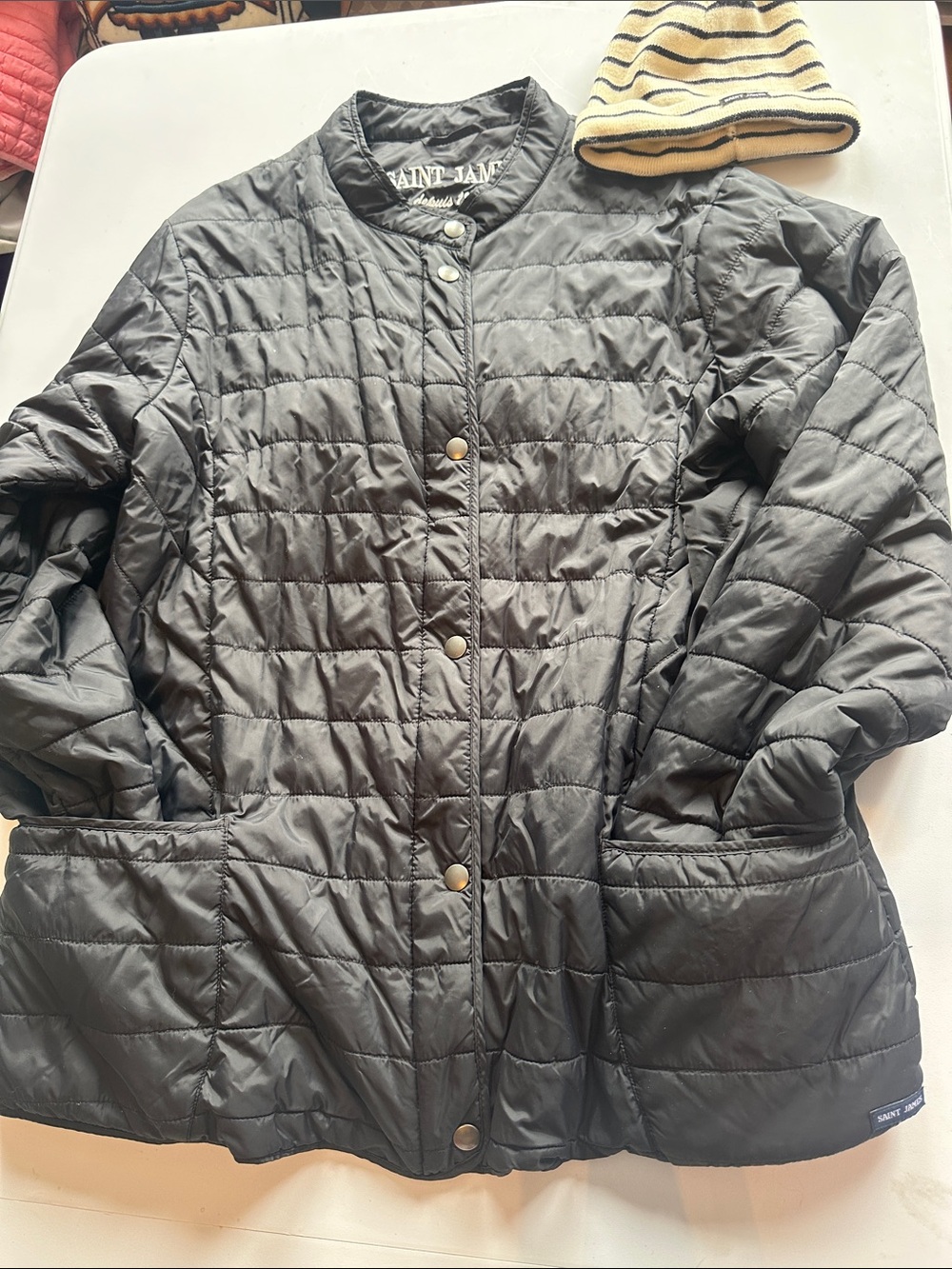 Saint James Quilted Lightweight Puffer Jacket